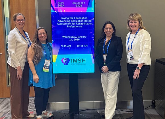 Professor Van Oss at a presentation