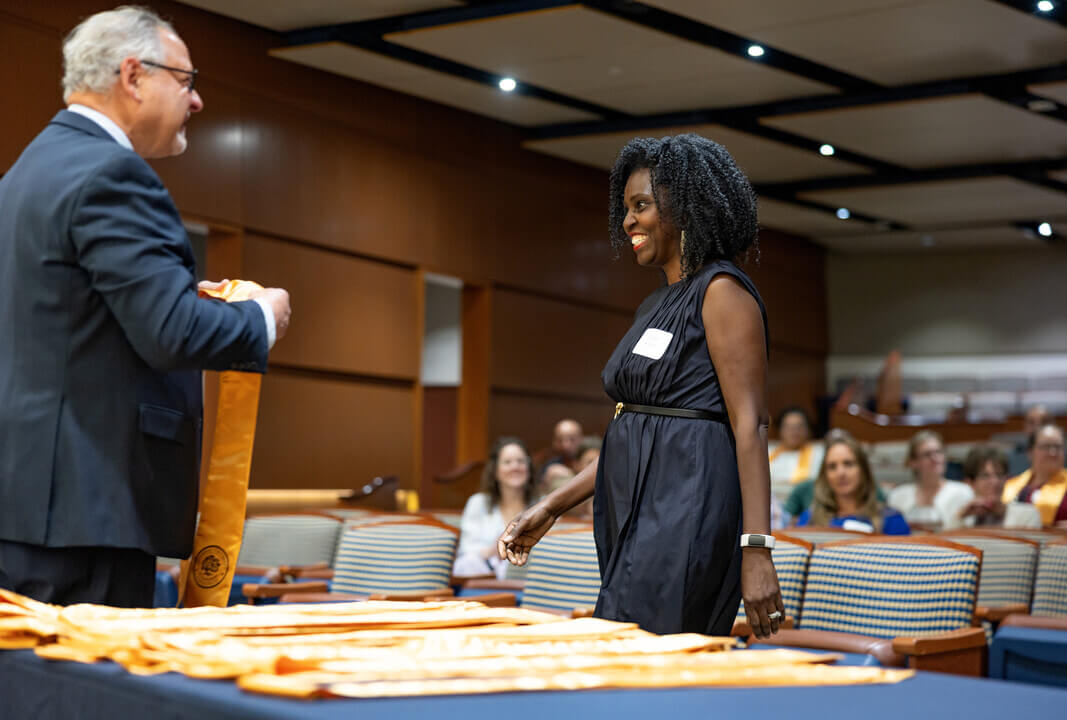 Scenes from the 2026 Stole Ceremony for the Sixth Year Diploma in Educational Leadership